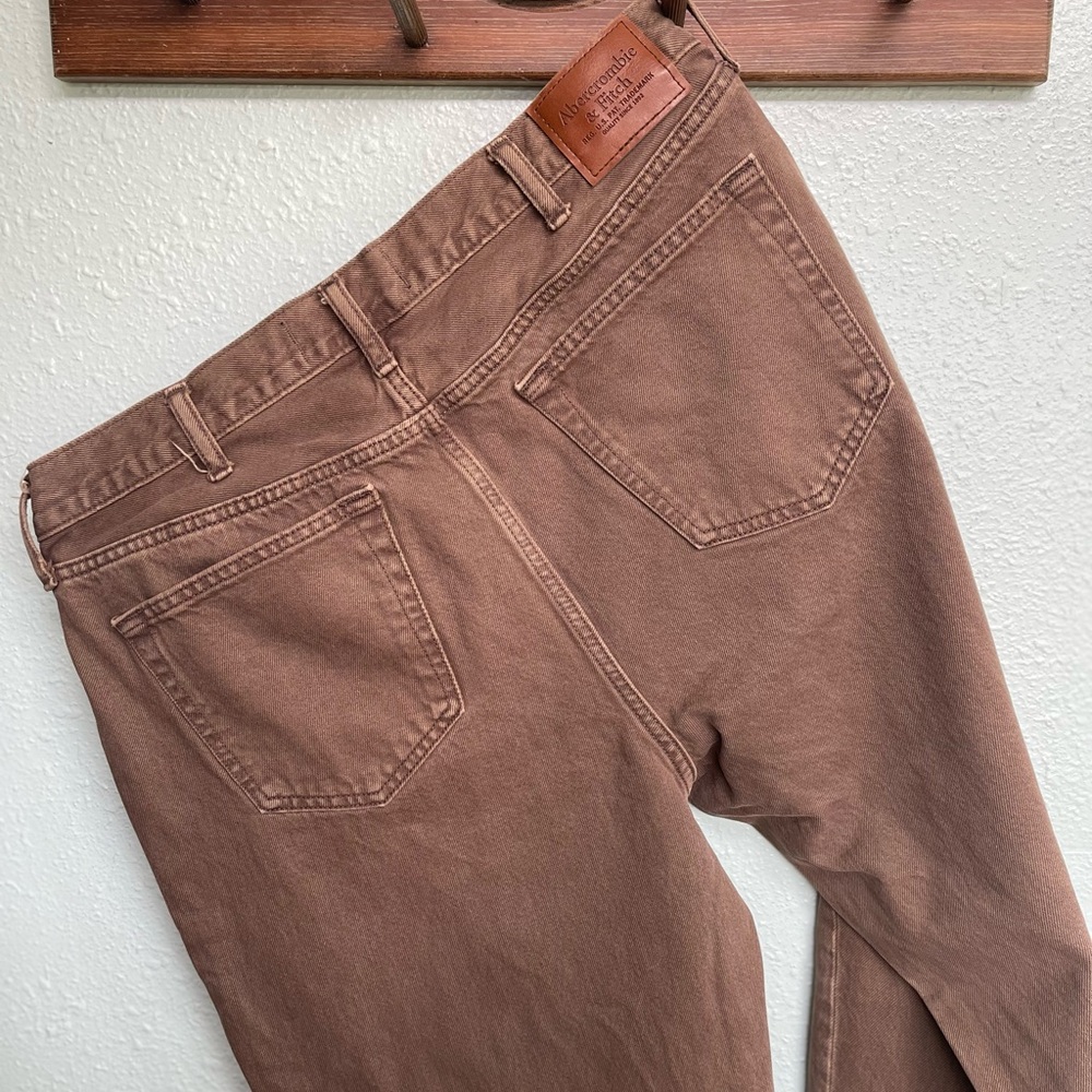 Men's Abercrombie & Fitch Brown Jeans
